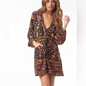 Spell & The Gypsy  Folktown Playdress Winter Garden EUC Size Large